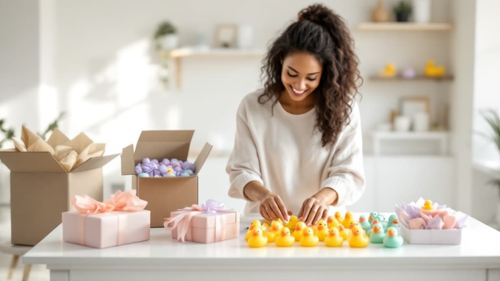 Colorful themed rubber duck collection